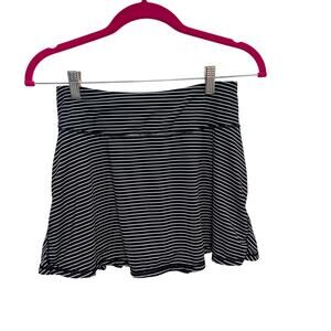 Kyodon stripped tennis skirt
